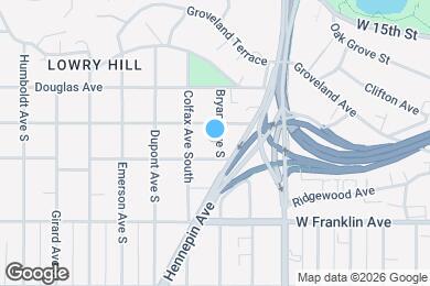 Map image of the property - 1810-1812 Bryant Ave S