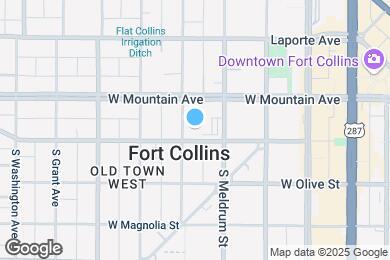 Map image of the property - 424 W Oak St