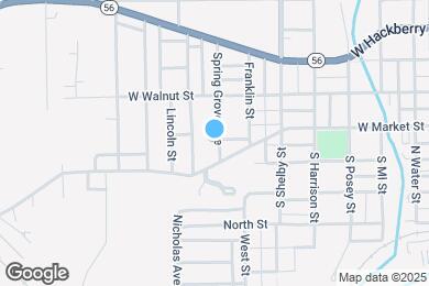 Map image of the property - 106 Spring Grove Ave