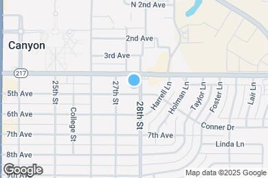 Map image of the property - 2711 5th Ave