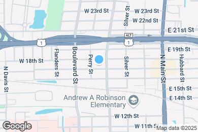 Map image of the property - 325 W 17th St