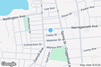Map image of the property - 18 Carey St