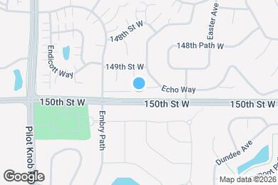 Map image of the property - 14913 Echo Way