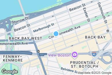 Map image of the property - 302 Commonwealth Ave