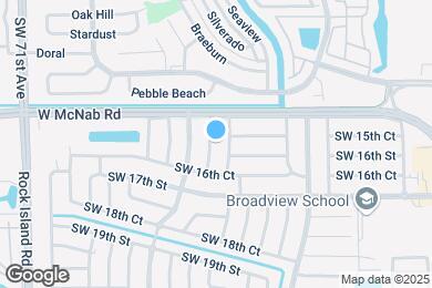 Map image of the property - 1540 SW 67th Ave