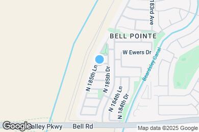 Map image of the property - 18541 W Valerie Dr