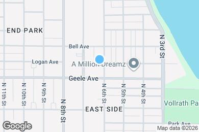 Map image of the property - 2226 N 6th St