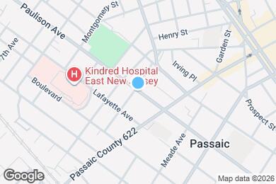 Map image of the property - 327 Paulison Ave
