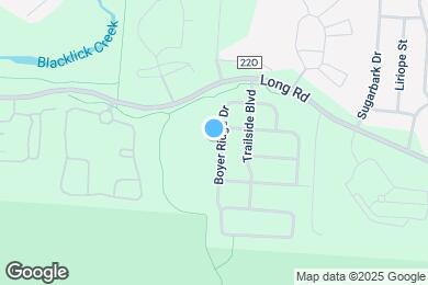 Map image of the property - 3955 Boyer Ridge Dr