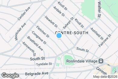 Map image of the property - 38 Farquhar St