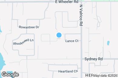 Map image of the property - 1851 Kim Acres Ln