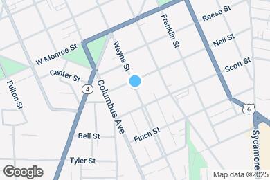 Map image of the property - 1010 Wayne St