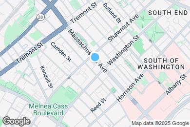 Map image of the property - 619 Massachusetts Ave