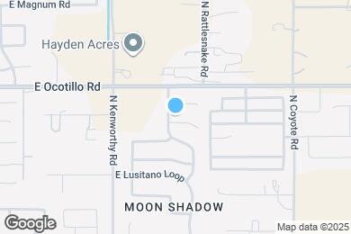 Map image of the property - 2114 E Caspian Way