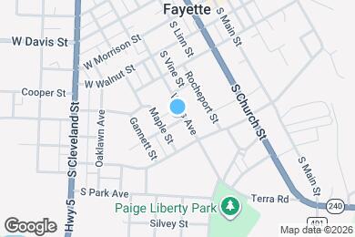 Map image of the property - 407 Watts Ave