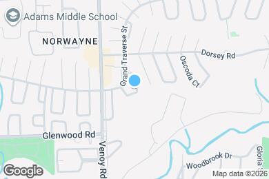 Map image of the property - 32772 Missaukee Ct