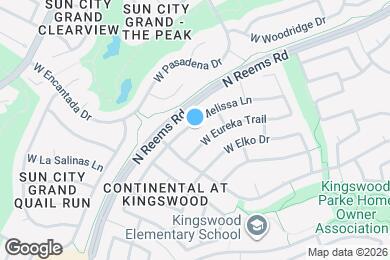 Map image of the property - 15285 W Melissa Ln