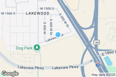 Map image of the property - 373 Lakewood Dr