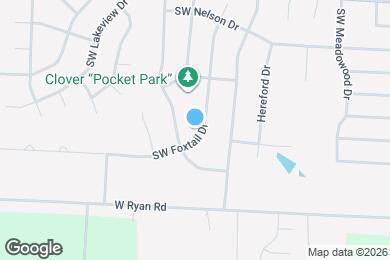 Map image of the property - 912 SW Foxtail Dr