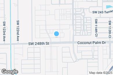 Map image of the property - 11816 SW 247th Ter