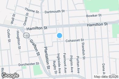 Map image of the property - 49 Cohasset St