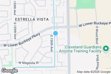 Map image of the property - 2374 S 155th Ln