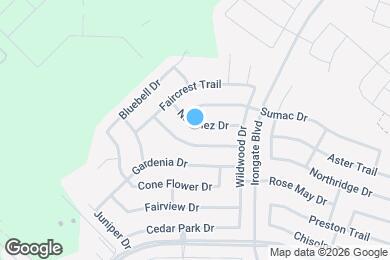 Map image of the property - 2020 Natchez Dr