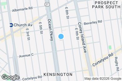 Map image of the property - 400 E 7th St