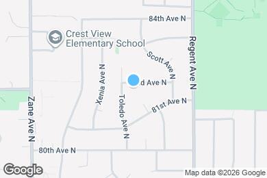 Map image of the property - 5401 82nd Ave N