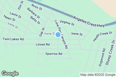 Map image of the property - 1742 Twin Lakes Rd