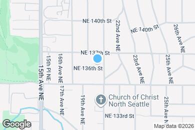 Map image of the property - 1746 NE 136th St