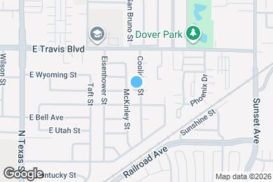 Map image of the property - 1319 Coolidge St