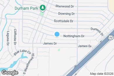 Map image of the property - 727 Nottingham Dr
