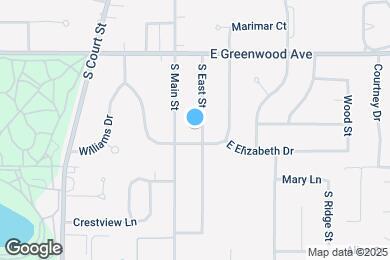 Map image of the property - 761 S East St