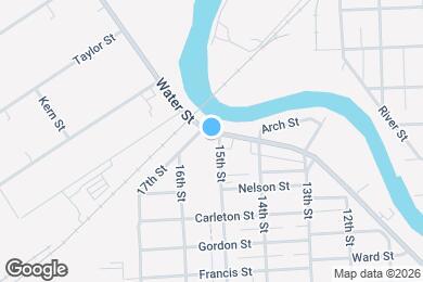 Map image of the property - 1504 Water St