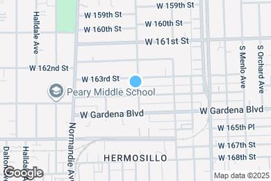 Map image of the property - 1203 W 164th St