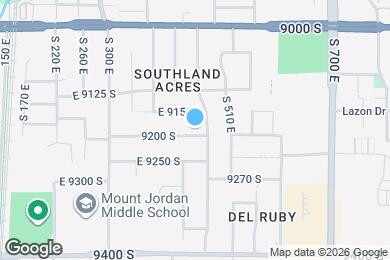 Map image of the property - 455 E Mountain View Dr