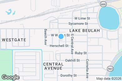 Map image of the property - 518 Pinewood Ave
