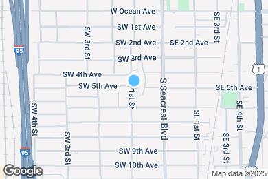 Map image of the property - 606 SW 1st St
