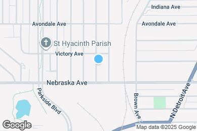 Map image of the property - 628 Waverly Ave