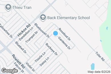 Map image of the property - 6605 Gardenia Dr