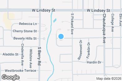 Map image of the property - 1012 Elmwood St