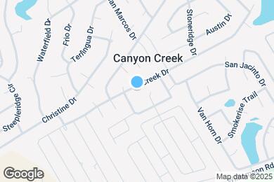 Map image of the property - 2417 Creek Dr