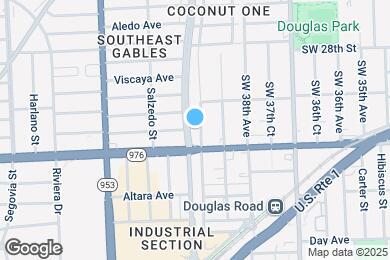 Map image of the property - 3915 Ponce de Leon Blvd