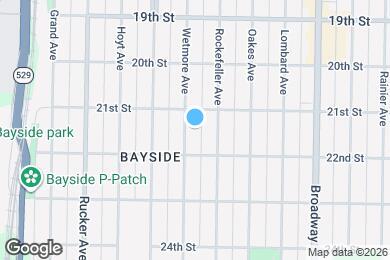 Map image of the property - 2115 Wetmore Ave