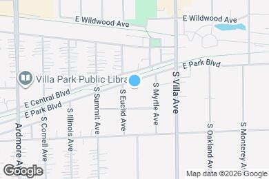 Map image of the property - 249 E Park Blvd