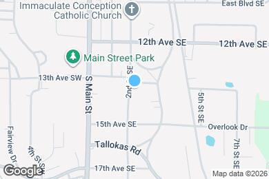 Map image of the property - 202 13th Ave SE