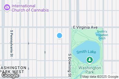 Map image of the property - 571 S Corona St