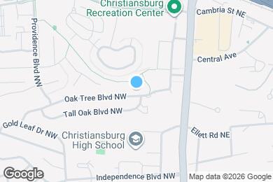 Map image of the property - 385 Oaktree Blvd