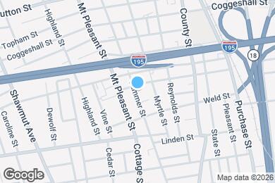 Map image of the property - 496 Summer St